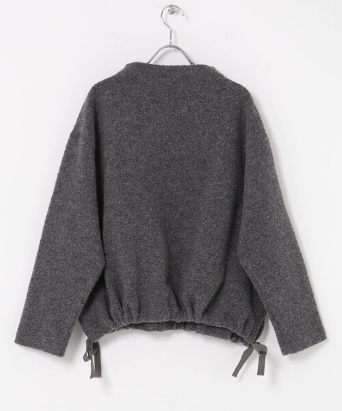 かぐれ（カグレ）の「Boa pullover（Tシャツ/カットソー・レディース・BEIGE/CHARCOAL・FREE）」の12枚目の写真
