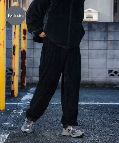 URBAN RESEARCH(アーバンリサーチ)の「『別注』BROOXON×URBS U.P.S. AIRLITE WARM SWEAT PANTS(スウェットパンツ・メンズ・BLACK・M/L/XL)」の1枚目の写真