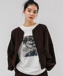 EKAL | フォトプリントショートスリーブTシャツ(Tシャツ/カットソー)