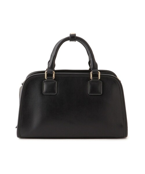 ROPE' PICNIC（ロペピクニック）の「ワイドスクエアボストンバッグ/2WAY（ボストンバッグ・レディース・ブラック/キナリ/ブラウン/ベージュ系・F）」の19枚目の写真