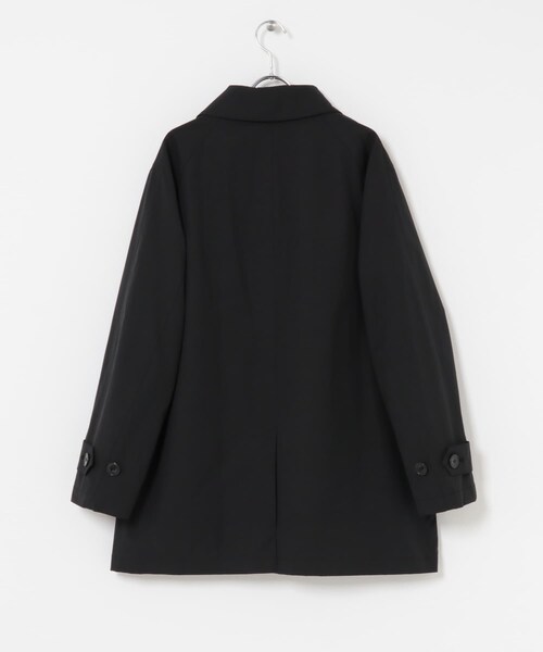 URBAN RESEARCH ROSSO（アーバンリサーチロッソ）の「3WAYステンカラーハーフコート ライナーセット（ステンカラーコート・メンズ・BLACK/CHARCOAL・M/L）」の17枚目の写真