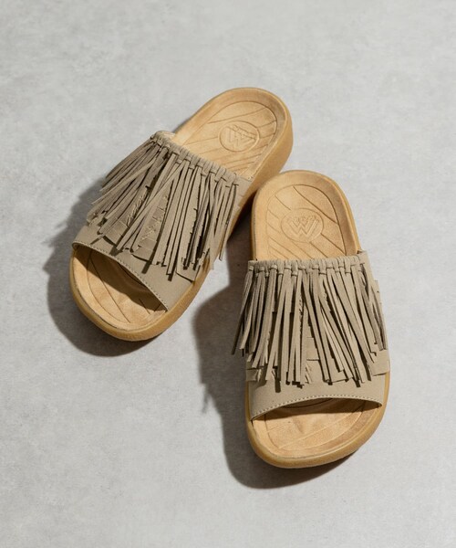 THE GOODLAND MARKET（ザグッドランドマーケット）の「malibu sandals　THUNDERBIRD THATCH SLIDE（サンダル・レディース・TAUPE・5/6/7）」の7枚目の写真