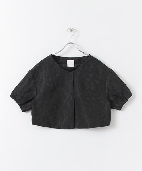 ジャガードコクーンジャケット
