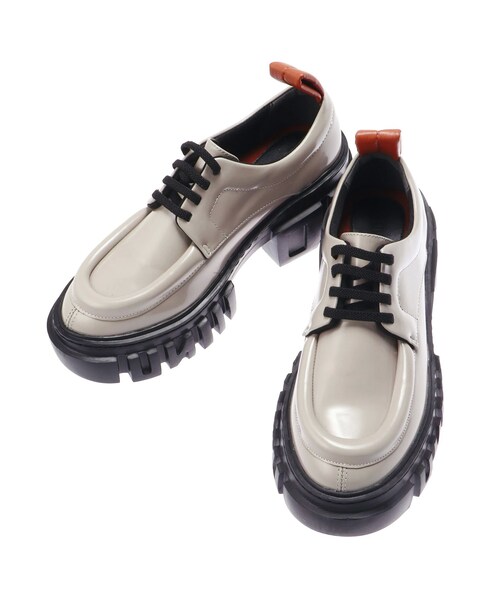 UN3D.（アンスリード）の「POINT PLUMP LOAFER（ローファー・レディース・グレー/ブラック・36/37/38）」の5枚目の写真