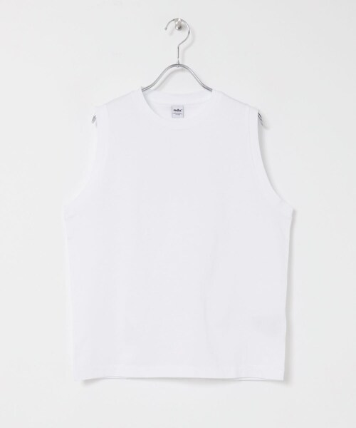 URBAN RESEARCH（アーバンリサーチ）の「『別注』ndx×URBS　EX Classic Nosleeve2（タンクトップ・レディース・VIOLET/C GREEN/CITRUS/ROCK DOVE/WHITE・S）」の9枚目の写真