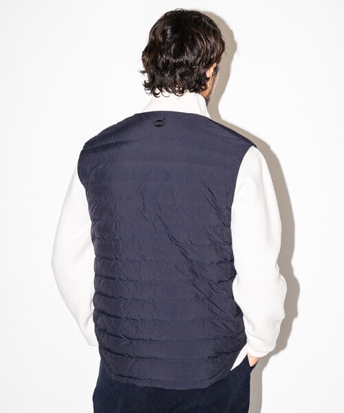 URBAN RESEARCH Sonny Label（アーバンリサーチサニーレーベル）の「OOPS　インナー中綿ベスト（その他アウター・メンズ・BLACK/NAVY・M/L）」の21枚目の写真