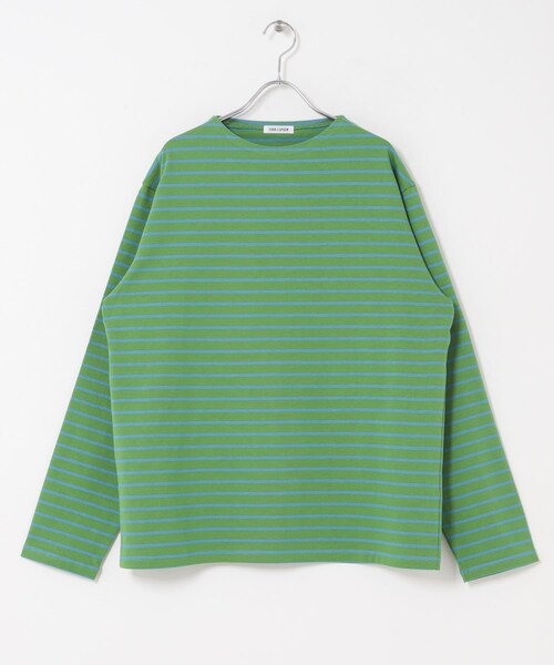 URBAN RESEARCH DOORS(アーバンリサーチドアーズ)の「FORK&SPOON ボートネックボーダー(Tシャツ/カットソー・メンズ・BRN×PNK/GRN×TUQ/YEL×PPL・4/5)」の22枚目の写真