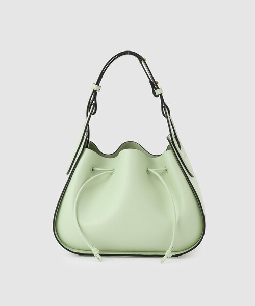 ROPE'(ロペ)の「【一部店舗限定】Amelie Bag (アメリ バッグ)(ハンドバッグ・レディース・キャメル/ブラック/オフホワイト/ネイビー系/ベージュ系/サックス/ワイン/キナリ系/ベージュ/ライトグリーン・F)」の9枚目の写真