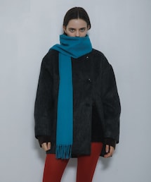 SENSE OF PLACE by URBAN RESEARCH | マルチカラーシャギーコート(その他アウター)