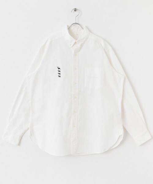 EKAL（エカル）の「Animal B.D.（シャツ/ブラウス・メンズ・White・M/L）」の3枚目の写真