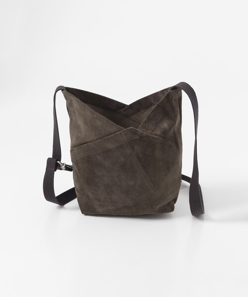 EKAL（エカル）の「HOBO　AZUMA SHOULDER BAG S PS（ショルダーバッグ・メンズ・DK.BROWN/ORANGE・one）」の4枚目の写真