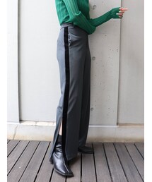 MURUA | ラインベロアパンツ(スウェットパンツ)