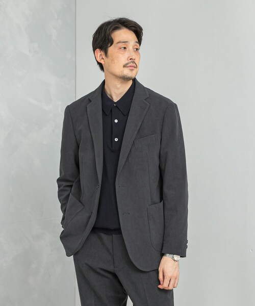 URBAN RESEARCH DOORS（アーバンリサーチドアーズ）の「LIFE STYLE TAILOR　コーデュロイコンフォータブルジャケット（その他アウター・メンズ・BLUE GRAY/OLIVE/BROWN・S/M/L/XL）」の7枚目の写真