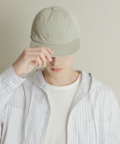 SENSE OF PLACE by URBAN RESEARCH(センスオブプレイスバイアーバンリサーチ)の「ユーティリティーキャップ(キャップ・メンズ・BLACK/GREIGE/PURPLE・one)」の7枚目の写真