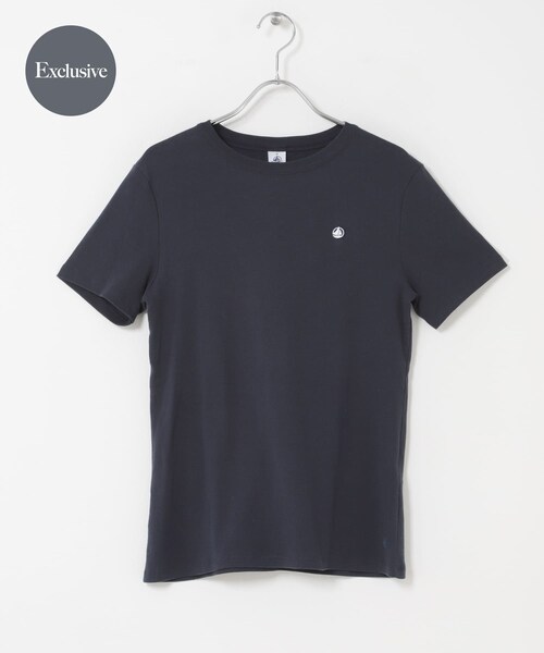 URBAN RESEARCH DOORS（アーバンリサーチドアーズ）の「『別注』PETIT BATEAU×DOORS　EMBROIDERYT-SHIRTS（Tシャツ/カットソー・レディース・ECUME/BELUGA/SMOKING・XS/S/M）」の22枚目の写真