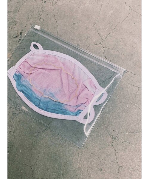 merry jenny（メリージェニー）の「ガーゼマスク（マスク・レディース・ピンク・F）」の2枚目の写真