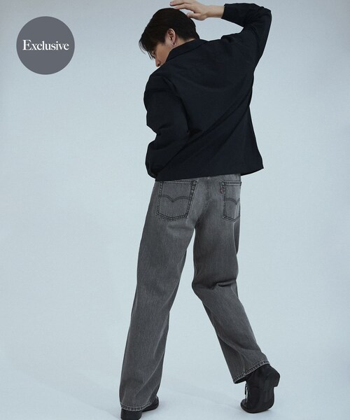 URBAN RESEARCH DOORS(アーバンリサーチドアーズ)の「LEVI’S EXCLUSIVE 578 BAGGY(デニムパンツ・メンズ・GRAY USED・28/30/32/34/36)」の2枚目の写真