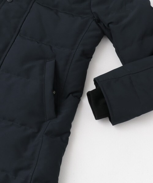 URBAN RESEARCH DOORS（アーバンリサーチドアーズ）の「DANTON　FAKEFARHOODEDDOWNCOAT（その他アウター・レディース・BLACK/NAVY・S）」の9枚目の写真