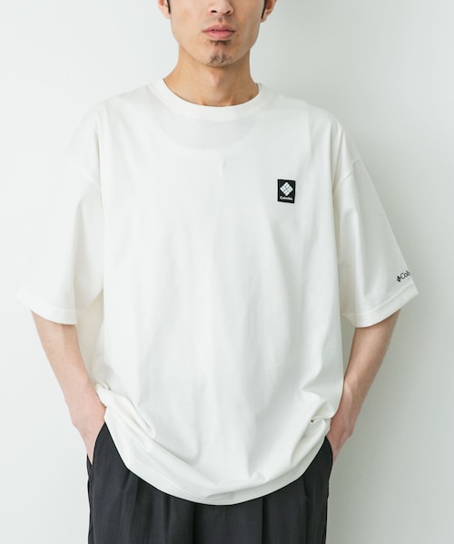 URBAN RESEARCH DOORS(アーバンリサーチドアーズ)の「Columbia スタックブルックグラフィック ショートスリーブTシャツ(Tシャツ/カットソー・メンズ・NAVY/BLACK/GREEN/WHITE・M/L/XL)」の6枚目の写真