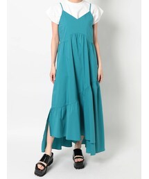 MURUA | ギャザーロングキャミワンピース(ワンピース)