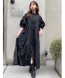 dazzlin | ティアードAラインシャツワンピース(ワンピース)