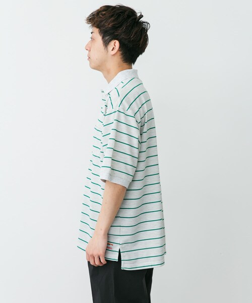 URBAN RESEARCH DOORS(アーバンリサーチドアーズ)の「L.L.Bean JAPAN EDITION TROY SHORT-SLEEVE POLO(ポロシャツ・メンズ・BIRCH/GRN/T.GRY/BG/RED/PLUM/BRW/SAX/NVY/GRN・M/L/XL)」の11枚目の写真