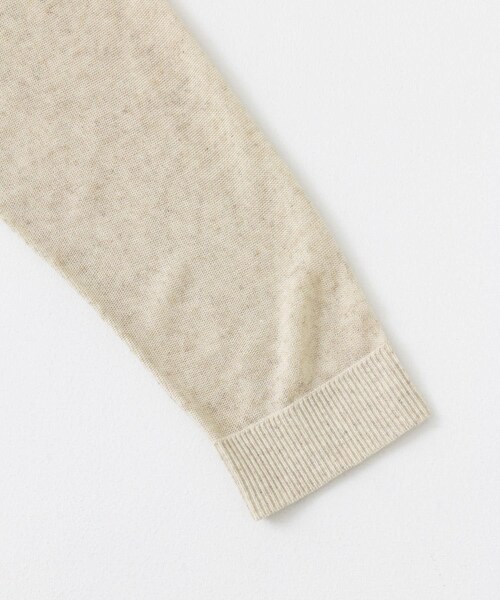 URBAN RESEARCH Sonny Label（アーバンリサーチサニーレーベル）の「『洗濯可』リネン混Vネックニットカーディガン（カーディガン/ボレロ・メンズ・オレンジ/オフ/グリーン/ネイビー・M/L）」の11枚目の写真