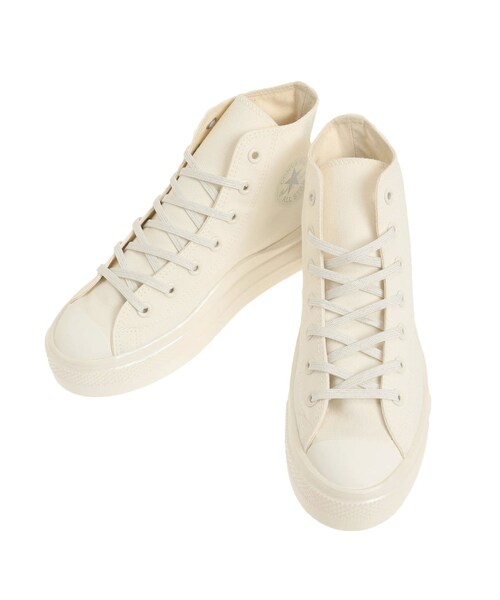 GYDA（ジェイダ）の「コンバース ALL STAR LIGHT PLTS II HOLOSOLE HI（スニーカー・レディース・オフホワイト/ブラック・22.5/23.5/24.5/24）」の3枚目の写真