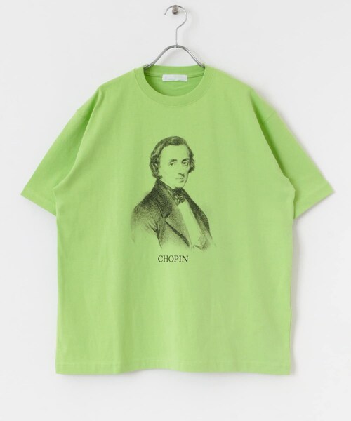 SENSE OF PLACE by URBAN RESEARCH(センスオブプレイスバイアーバンリサーチ)の「ヴィンテージライクTシャツ(ショパン)(Tシャツ/カットソー・メンズ・WHITE/MINT・M/L)」の22枚目の写真