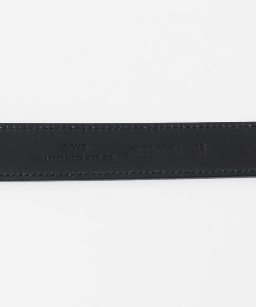 URBAN RESEARCH(アーバンリサーチ)の「Scye BOX BUCKLE BELT(ベルト・メンズ・ライトグレー/クロ・M)」の8枚目の写真