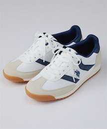 nissen | 【ゆったり幅広】U.S. POLO ASSN.（ユーエスポロアッスン）カジュアルスニーカー（ワイズ４E）(スニーカー)