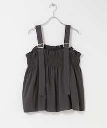 KBF | フリルギャザービスチェ(その他トップス)