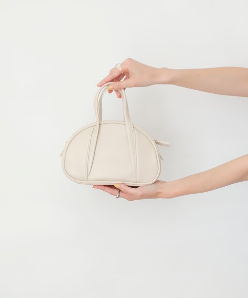 SENSE OF PLACE by URBAN RESEARCH（センスオブプレイスバイアーバンリサーチ）の「ボーリングバッグ（ハンドバッグ・レディース・IVORY/BLACK/GREEN/PINK/BLUE・One/one）」の6枚目の写真