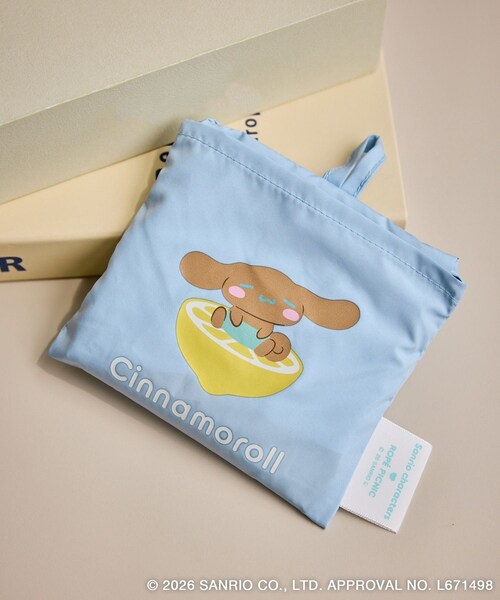 ROPE' PICNIC(ロペピクニック)の「【サンリオキャラクターズ×ROPE' PICNIC】日焼けデザイン 折りたたみエコトートバッグ(エコバッグ/サブバッグ・レディース・ラベンダー/ピンク/ローズピンク/ライトグリーン/サックス/イエロー系・F)」の20枚目の写真