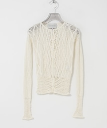 URBAN RESEARCH | EUCHRONIA STRETCH LACE CARDIGAN(カーディガン/ボレロ)