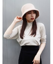 MURUA | ハーフスリーブパフニット(ニット/セーター)