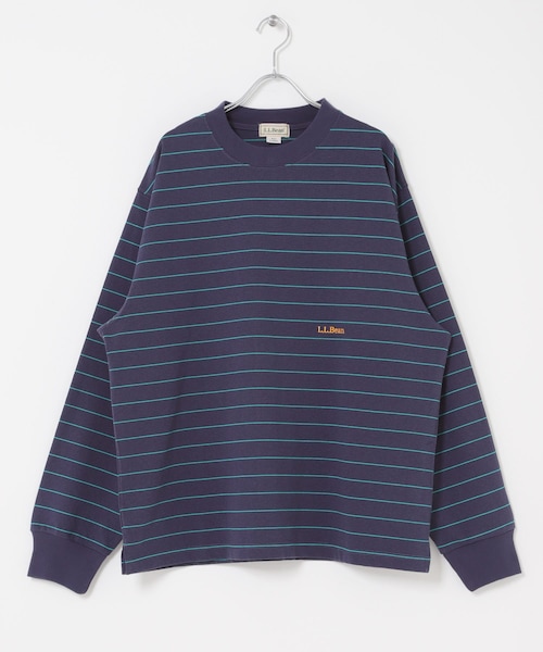URBAN RESEARCH DOORS（アーバンリサーチドアーズ）の「L.L.Bean JAPAN EDITION　UNION LONG SLEEVE STRIPE T-SHIRTS（Tシャツ/カットソー・メンズ・OFF/GRN/BIRCH/YLW/T GREY/RED/NAVY/TEAL・M/L/XL）」の22枚目の写真