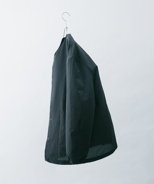 EKAL(エカル)の「『吸水速乾/通気性/軽量』DOT AIR NO COLLOR CARDIGAN(カーディガン/ボレロ・メンズ・ネイビー/ブラック/ブリック・M/L)」の15枚目の写真