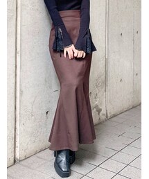 dazzlin | ハイウエストアソートナロースカートⅢ(スカート)