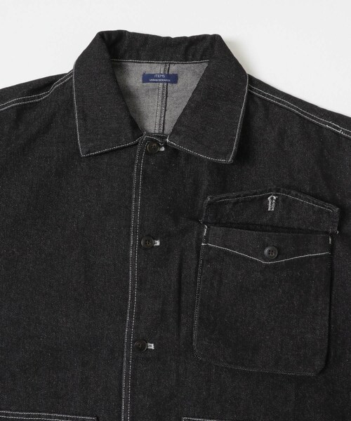 ITEMS URBANRESEARCH（アイテムズ アーバンリサーチ）の「デニム カバーオール（カバーオール・メンズ・BLK/NVY/BLU・M/L）」の12枚目の写真
