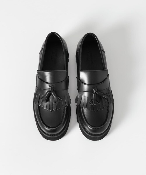 ITEMS URBANRESEARCH（アイテムズ アーバンリサーチ）の「トラックソールタッセルローファー（ローファー・レディース・BLK・S/M/L）」の6枚目の写真