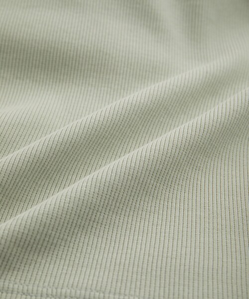 VIS（ビス）の「ワンショルダーテレコタンクトップ（タンクトップ・レディース・ライトグリーン/キナリ/ブラック・F）」の19枚目の写真