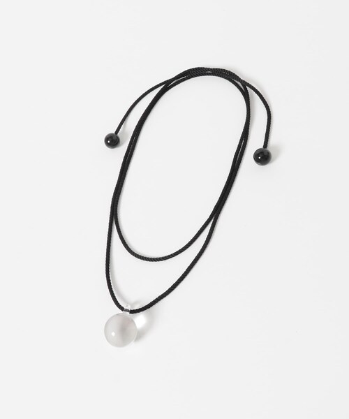 かぐれ(カグレ)の「ANNIKA INEZ GLASS DROP NECKLACE(ネックレス・レディース・CLEAR・FREE)」の6枚目の写真