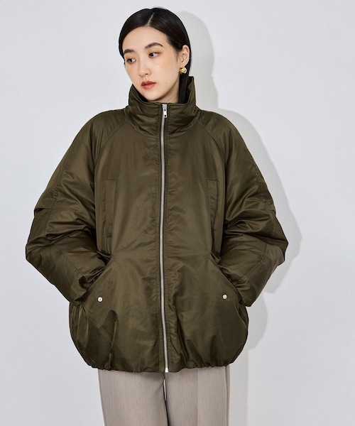 ADAM ET ROPE'（アダムエロペ）の「【STAND STUDIO（スタンド スタジオ）】Thilda Jacket（MA-1・レディース・カーキ・34）」の13枚目の写真