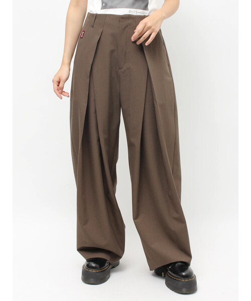 jouetie（ジュエティ）の「【PosTokyo】ワイドスラックス【セットアップ対応】（スラックス・レディース・ホワイト/グレー/ブラウン・M）」の4枚目の写真