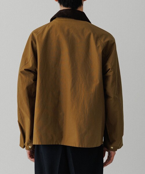 ADAM ET ROPE'(アダムエロペ)の「《別注》【Barbour/バブアー】4POCKET SHORT BLOUSON(ブルゾン・メンズ・ブラック/キャメル・36/38/40/42)」の21枚目の写真