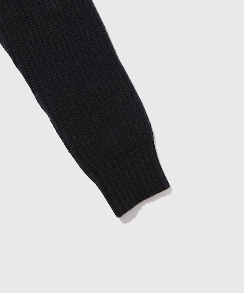 ADAM ET ROPE'(アダムエロペ)の「【mfpen/エムエフペン】Collar Sweater(ニット/セーター・メンズ・ブラック・L/M)」の6枚目の写真
