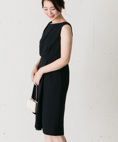 アシメフリルラップドレス