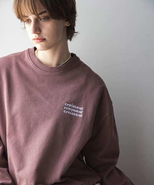 URBAN RESEARCH（アーバンリサーチ）の「『別注』Les Petits Basics×URBAN RESEARCH　SWEAT（スウェット・レディース・F NAVY/K COFFEE・XS）」の20枚目の写真