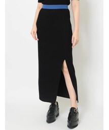MURUA | アシメスリットニットスカート(スカート)